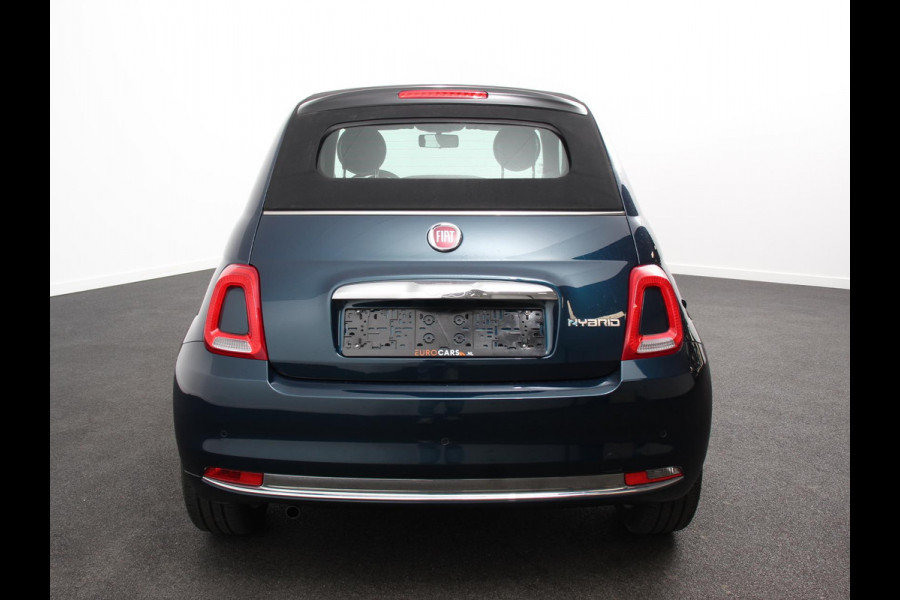 Fiat 500C 1.0 Hybrid Dolcevita Airco Cruise control Lichtmetalen velgen Apple Carplay/ Android Auto Navigatie Parkeersensor achter