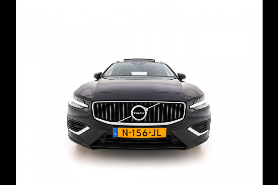 Volvo V60 2.0 T6 Recharge AWD Inscription (Plug-in) (INCL-BTW) Aut. *PANO | LEATHER | FULL-LED | MEMORY-PACK | KEYLESS | DIGI-COCKPIT | NAVI-FULLMAP | HEATED-SPORTSEATS | ECC | CRUISE | DAB | TOWBAR | 19''ALU*