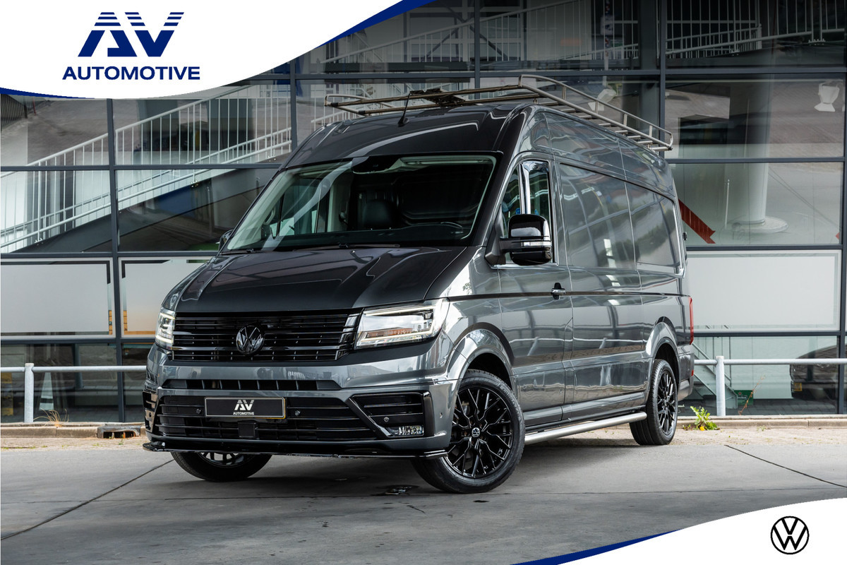 Volkswagen Crafter 2.0 TDI 177 PK DSG L3H3 Highline | ACC | CarPlay | Navigatie | Stoelverwarming | Trekhaak | Dodehoekassistentie | Massage | DAB | Bearlock | MF Stuur | Nieuwe APK | Orig. NL auto | NAP Logisch