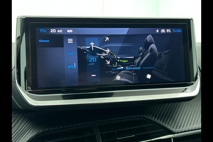 Peugeot 208 1.2 Hybrid 100PK Automaat Allure Navigatie Apple Carplay/Android Auto Airco Camera Parkeer sensoren Cruise Control Led Lichtmetalen Velgen