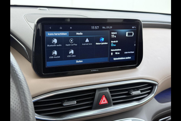 Hyundai Santa Fe 1.6 T-GDI PHEV Premium Sky 7p. APPLE CARP. | STOEL VENTILATIE/VERWARMING | 7 PERS | 360˚ CAMERA | HEAD-UP DISP. |