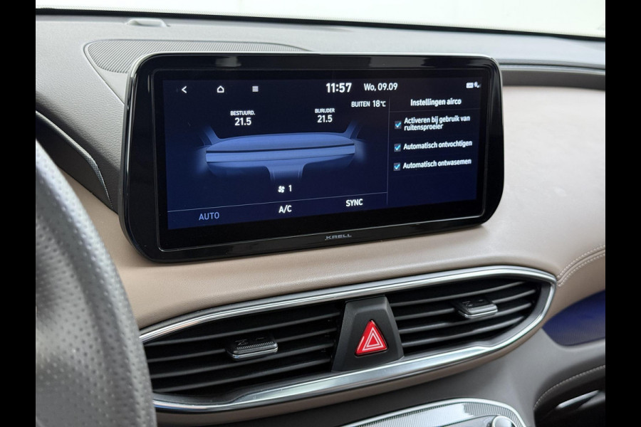 Hyundai Santa Fe 1.6 T-GDI PHEV Premium Sky 7p. APPLE CARP. | STOEL VENTILATIE/VERWARMING | 7 PERS | 360˚ CAMERA | HEAD-UP DISP. |