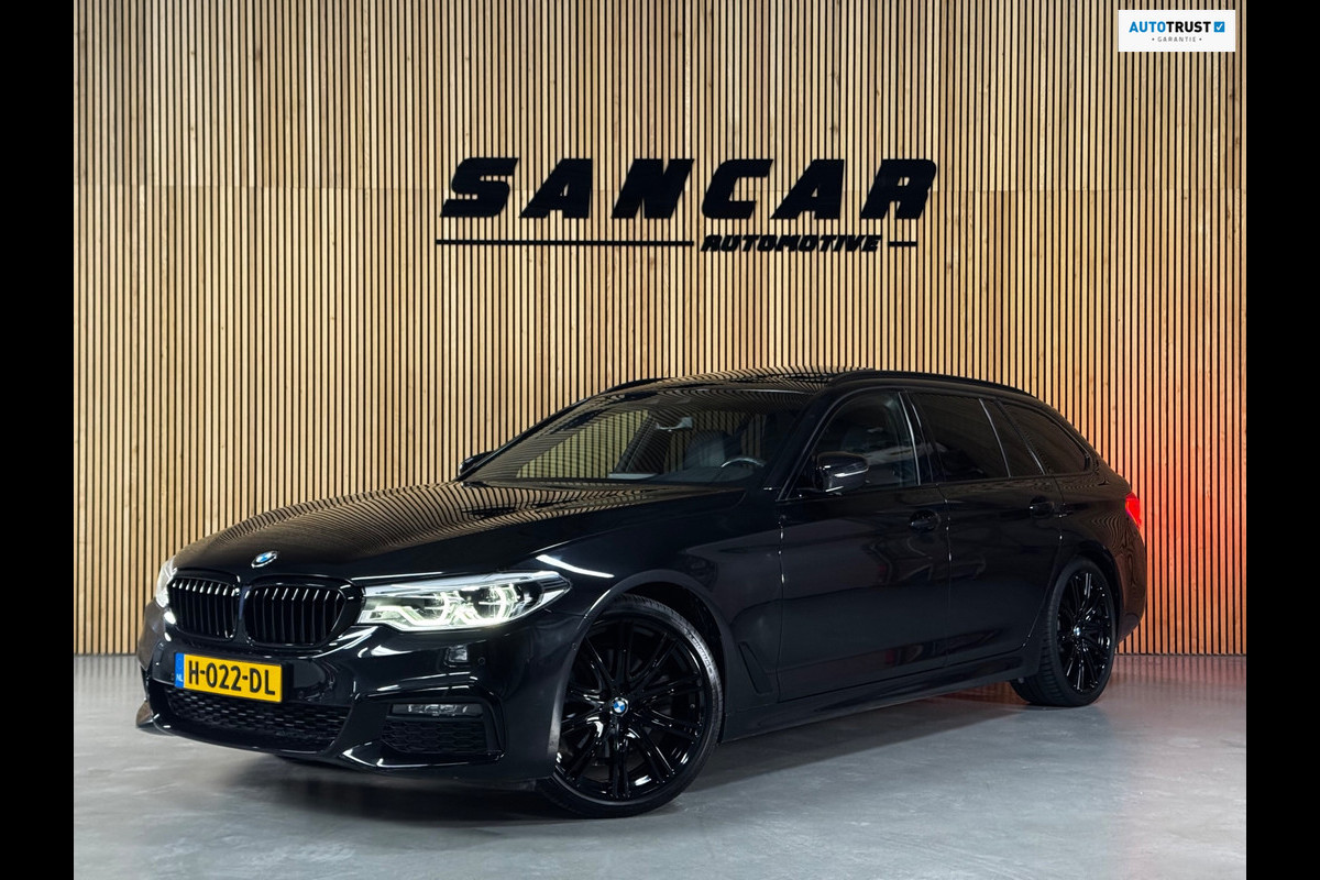 BMW 5 Serie Touring 520i M-Sport BLACK PACK|PANO|H&K|HUD|BMW Display-Key|AMBIENT|E-ZETEL MEMORY|20 inch