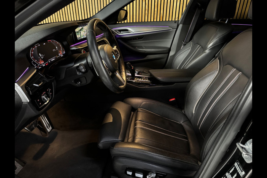 BMW 5 Serie Touring 520i M-Sport BLACK PACK|PANO|H&K|HUD|BMW Display-Key|AMBIENT|E-ZETEL MEMORY|20 inch
