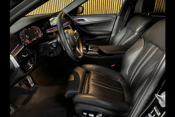 BMW 5 Serie Touring 520i M-Sport BLACK PACK|PANO|H&K|HUD|BMW Display-Key|AMBIENT|E-ZETEL MEMORY|20 inch