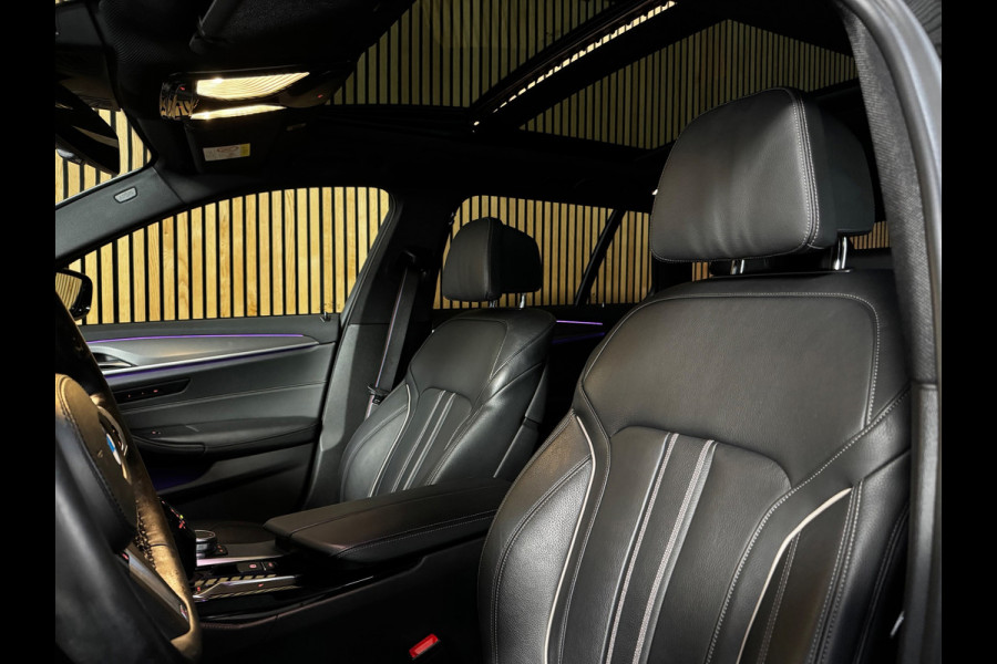 BMW 5 Serie Touring 520i M-Sport BLACK PACK|PANO|H&K|HUD|BMW Display-Key|AMBIENT|E-ZETEL MEMORY|20 inch