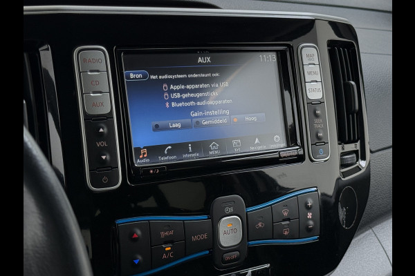 Nissan e-NV200 Evalia 40kWh Automaat 2X Schuifdeur 5-Persoons Camera Stoel+Stuurverwarming Navi DAB Connect Edition SOH 89% Regen-Lichtsensor Cruise Control Bluetooth Privacy Glas Isofix Lmv 15" 1e Eigenaar Dealeronderhouden Origineel Nederlandse Auto