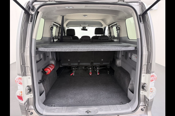 Nissan e-NV200 Evalia 40kWh Automaat 2X Schuifdeur 5-Persoons Camera Stoel+Stuurverwarming Navi DAB Connect Edition SOH 89% Regen-Lichtsensor Cruise Control Bluetooth Privacy Glas Isofix Lmv 15" 1e Eigenaar Dealeronderhouden Origineel Nederlandse Auto