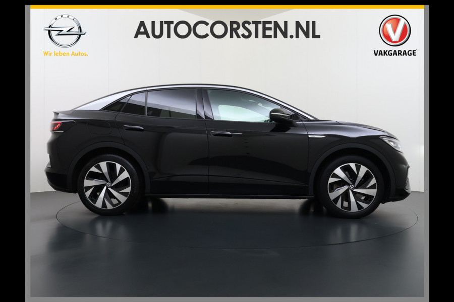 Volkswagen ID.5 Coupé Pro 82kWh 204PK Trekhaak SOH 94% Camera Adap.Cruise Assistentie+Comfort+Design+Stylepakket Navi Keyless Apple Carplay Andr Led-a-licht dynamisch Keyless advanced Matrix led-koplampen Lmv 20" Privacy Glas DAB 1.000KG Trekgewicht 1e Eigenaar