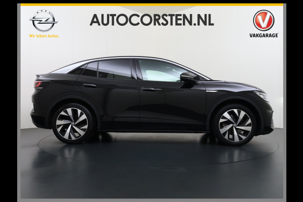 Volkswagen ID.5 Coupé Pro 82kWh 204PK Trekhaak SOH 94% Camera Adap.Cruise Assistentie+Comfort+Design+Stylepakket Navi Keyless Apple Carplay Andr Led-a-licht dynamisch Keyless advanced Matrix led-koplampen Lmv 20" Privacy Glas DAB 1.000KG Trekgewicht 1e Eigenaar