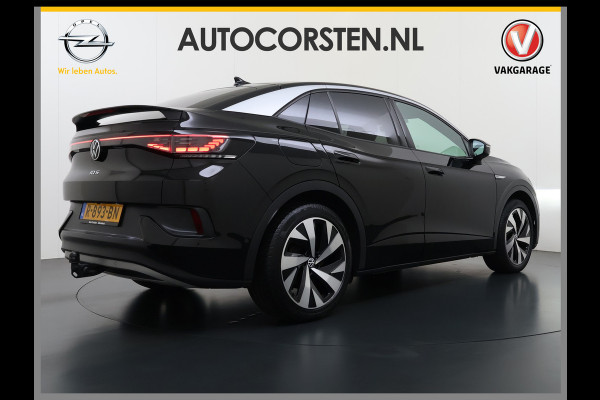 Volkswagen ID.5 Coupé Pro 82kWh 204PK Trekhaak SOH 94% Camera Adap.Cruise Assistentie+Comfort+Design+Stylepakket Navi Keyless Apple Carplay Andr Led-a-licht dynamisch Keyless advanced Matrix led-koplampen Lmv 20" Privacy Glas DAB 1.000KG Trekgewicht 1e Eigenaar