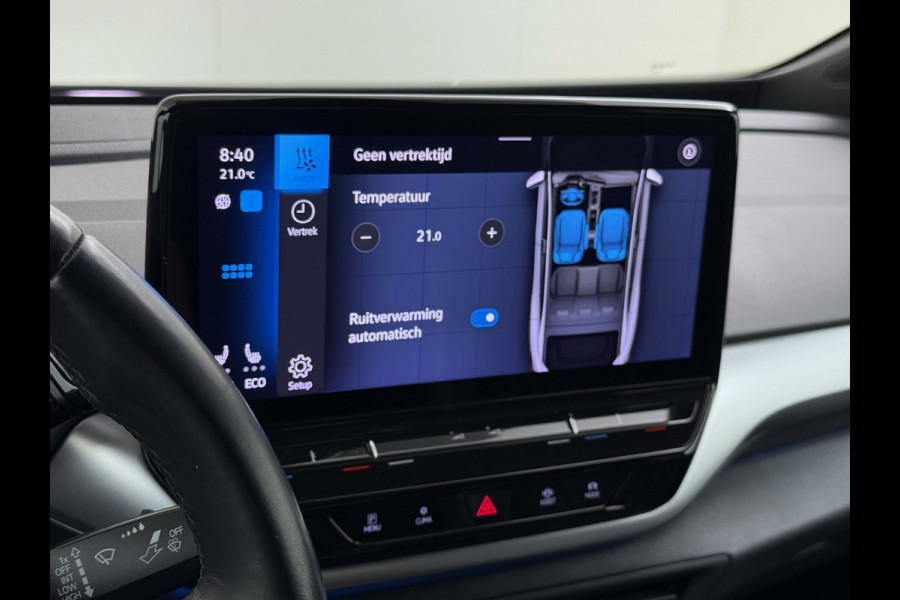 Volkswagen ID.5 Coupé Pro 82kWh 204PK Trekhaak SOH 94% Camera Adap.Cruise Assistentie+Comfort+Design+Stylepakket Navi Keyless Apple Carplay Andr Led-a-licht dynamisch Keyless advanced Matrix led-koplampen Lmv 20" Privacy Glas DAB 1.000KG Trekgewicht 1e Eigenaar
