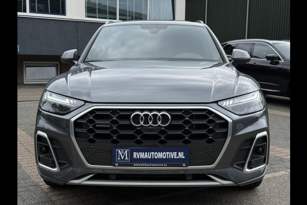 Audi Q5 55 TFSI e S edition PHEV| VAN: 48.900,- VOOR: 44.877,- UW HERFSTVOORDEEL: 4.023,- S-LINE BINNEN + BUITEN |LUCHTVERING| ELEKTRISCHE TREKHAAK| 360 CAMERA| PANO| DODE HOEK SENSOR| ELEK. STOELEN | MATRIX| RECENT NOG ONDERHOUD GEHAD|