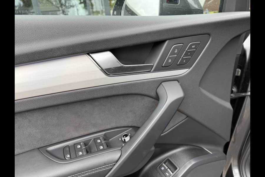 Audi Q5 55 TFSI e S edition PHEV| VAN: 48.900,- VOOR: 44.877,- UW HERFSTVOORDEEL: 4.023,- S-LINE BINNEN + BUITEN |LUCHTVERING| ELEKTRISCHE TREKHAAK| 360 CAMERA| PANO| DODE HOEK SENSOR| ELEK. STOELEN | MATRIX| RECENT NOG ONDERHOUD GEHAD|