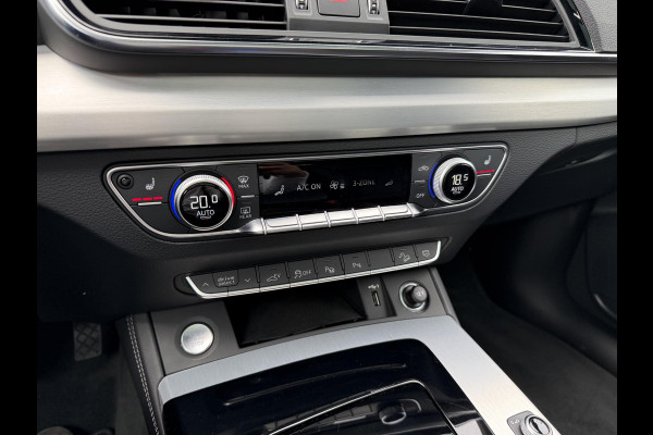 Audi Q5 55 TFSI e S edition PHEV| VAN: 48.900,- VOOR: 44.877,- UW HERFSTVOORDEEL: 4.023,- S-LINE BINNEN + BUITEN |LUCHTVERING| ELEKTRISCHE TREKHAAK| 360 CAMERA| PANO| DODE HOEK SENSOR| ELEK. STOELEN | MATRIX| RECENT NOG ONDERHOUD GEHAD|