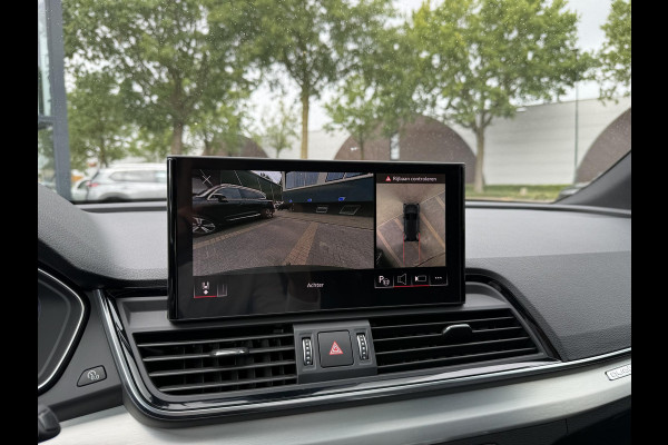 Audi Q5 55 TFSI e S edition PHEV| VAN: 48.900,- VOOR: 44.877,- UW HERFSTVOORDEEL: 4.023,- S-LINE BINNEN + BUITEN |LUCHTVERING| ELEKTRISCHE TREKHAAK| 360 CAMERA| PANO| DODE HOEK SENSOR| ELEK. STOELEN | MATRIX| RECENT NOG ONDERHOUD GEHAD|