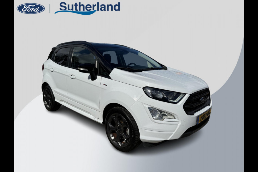 Ford EcoSport 1.0 EcoBoost ST-Line Black 125pk | Winterpack | SYNC 3 Navigatie | Achteruitrijcamera | Zwart dak |