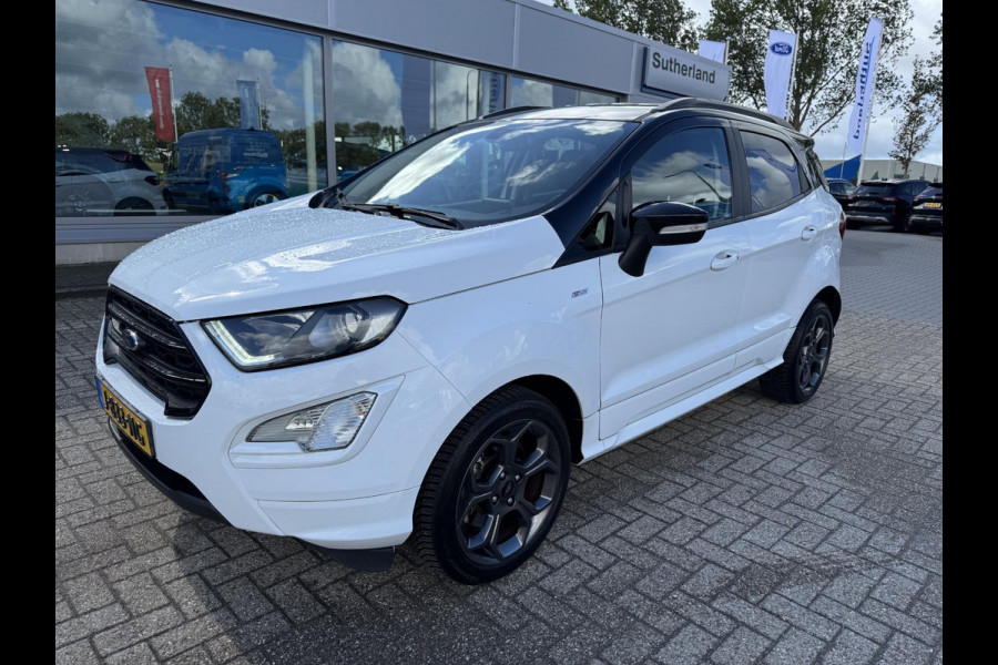Ford EcoSport 1.0 EcoBoost ST-Line Black 125pk | Winterpack | SYNC 3 Navigatie | Achteruitrijcamera | Zwart dak |