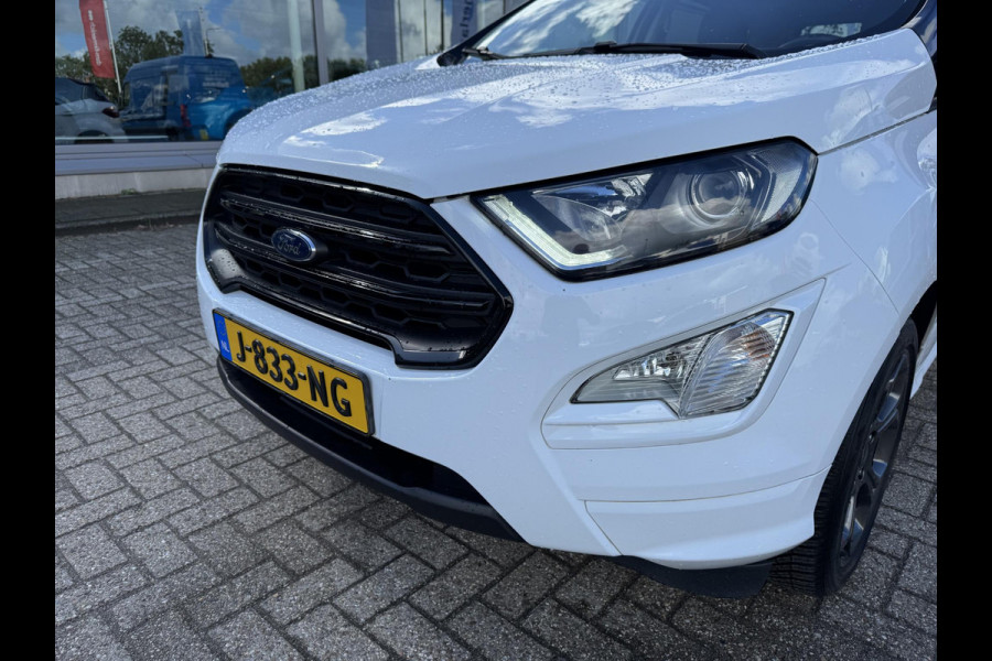 Ford EcoSport 1.0 EcoBoost ST-Line Black 125pk | Winterpack | SYNC 3 Navigatie | Achteruitrijcamera | Zwart dak |