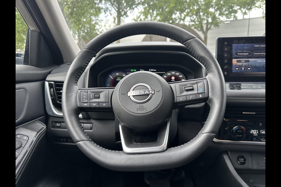 Nissan X-Trail 1.5 e-4orce N-Connecta 4WD 7p. 7 PERSOONS| ACHTERBANK VERWARMD| STOEL + STUURVERWARMING| 360 CAMERA| ELEKTRISCHE ACHTERKLEP| ADAPTIVE CRUISE CONTROL| NISSAN GARANTIE|