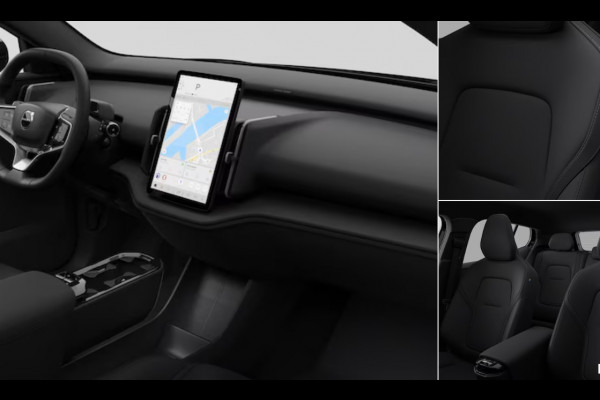 Volvo EX30 P5 Ext. Range Plus Black Edition Europa 69 kWh / Adaptive Cruise Control / Harman Kardon / Extra getint glas / Stoelverwarming / Stuurverwarming / Achteruitrijcamera / Elektrisch verstelbare stoelen /
