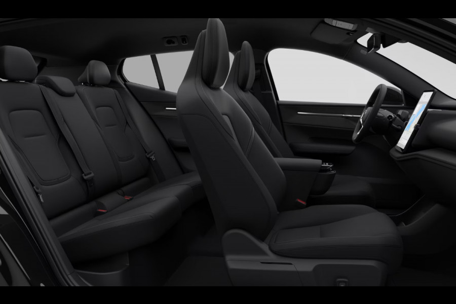 Volvo EX30 P5 Ext. Range Plus Black Edition Europa 69 kWh / Adaptive Cruise Control / Harman Kardon / Extra getint glas / Stoelverwarming / Stuurverwarming / Achteruitrijcamera / Elektrisch verstelbare stoelen /