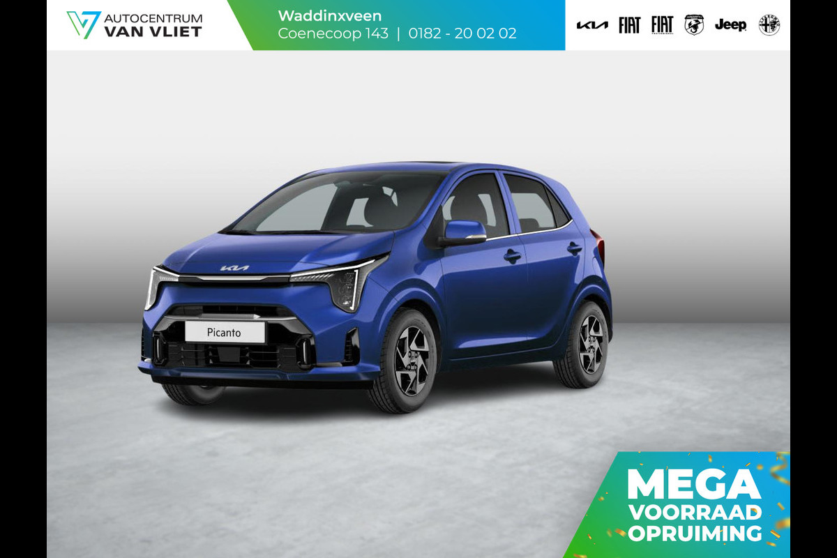 Kia Picanto 1.0 GDi DynamicPlusLine | Actieprijs* | Direct leverbaar | Navi. | LM velgen | Cruise. | Airco | Parkeersensoren | Privacy Glass
