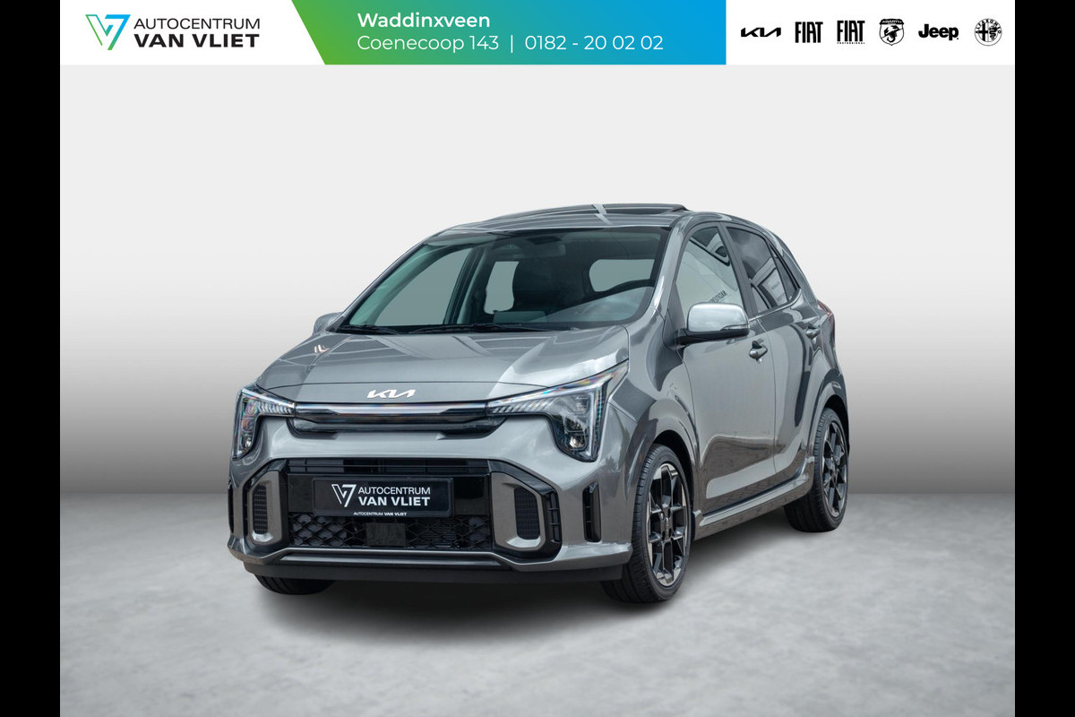 Kia Picanto 1.0 DPI GT-Line Leder | Stoel & stuurverwarming | Climate & Cruise control