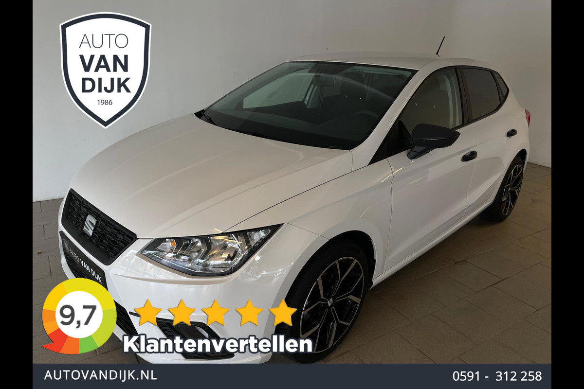 Seat Ibiza 1.0 MPI Reference AIRCO NAVI VIA APP CRUISE PRIVACY GLAS ELEK RAMEN CENT VERG VELGEN 17INCH 5DRS NW MODEL NETTE AUTO