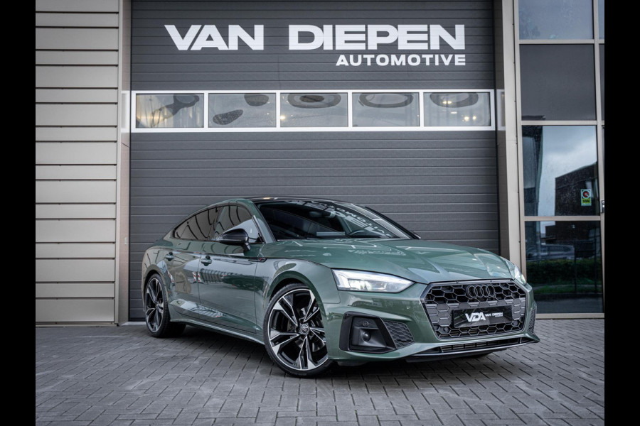 Audi A5 Sportback 40 TFSI S edition 3xS-Line - DistrictGreen l B&O l Camera l Matrix