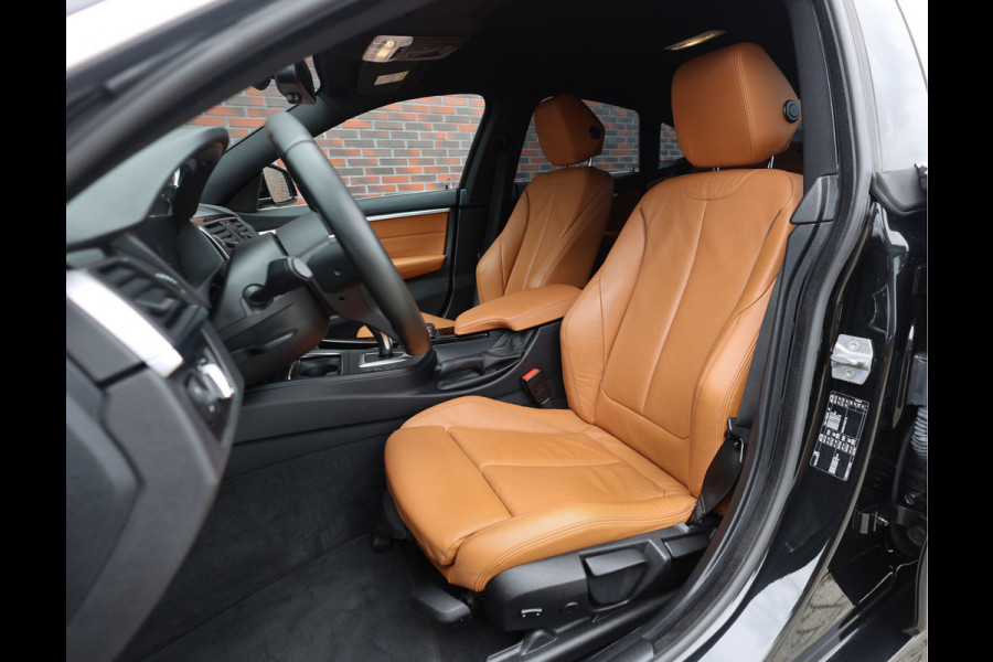 BMW 4 Serie Gran Coupé 430i High Executive | M Sport - Cognac Dakota leder