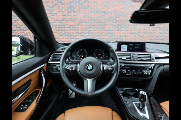 BMW 4 Serie Gran Coupé 430i High Executive | M Sport - Cognac Dakota leder
