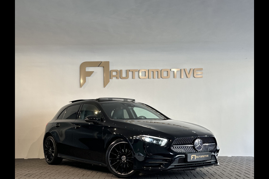 Mercedes-Benz A-Klasse 180 AMG Pano|Burmester|Sfeer|Camera|Dodehoek