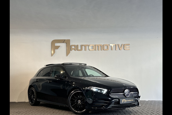 Mercedes-Benz A-Klasse 180 AMG Pano|Burmester|Sfeer|Camera|Dodehoek