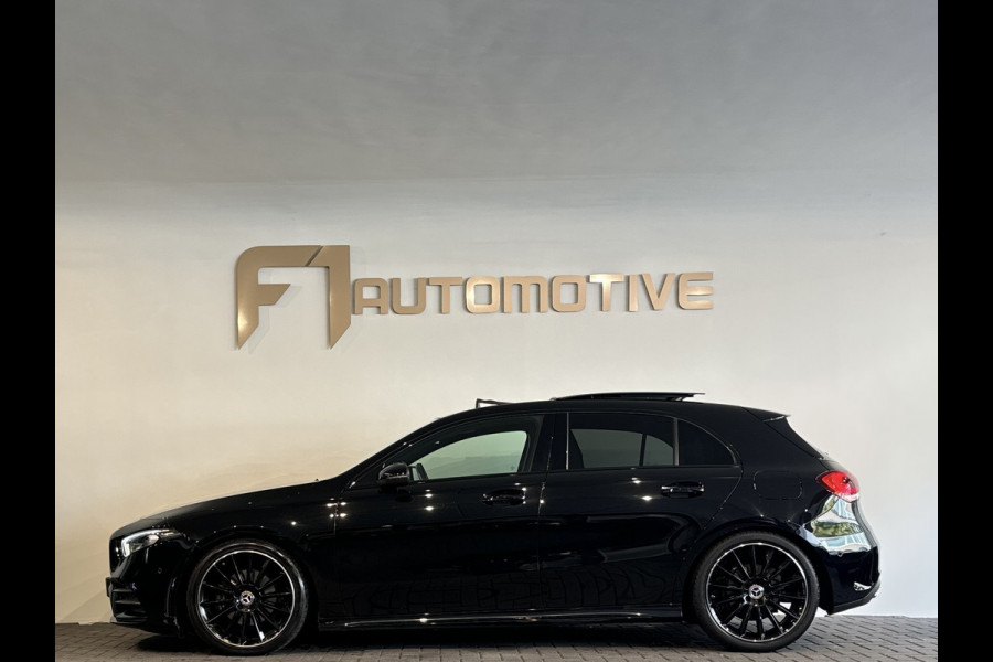 Mercedes-Benz A-Klasse 180 AMG Pano|Burmester|Sfeer|Camera|Dodehoek