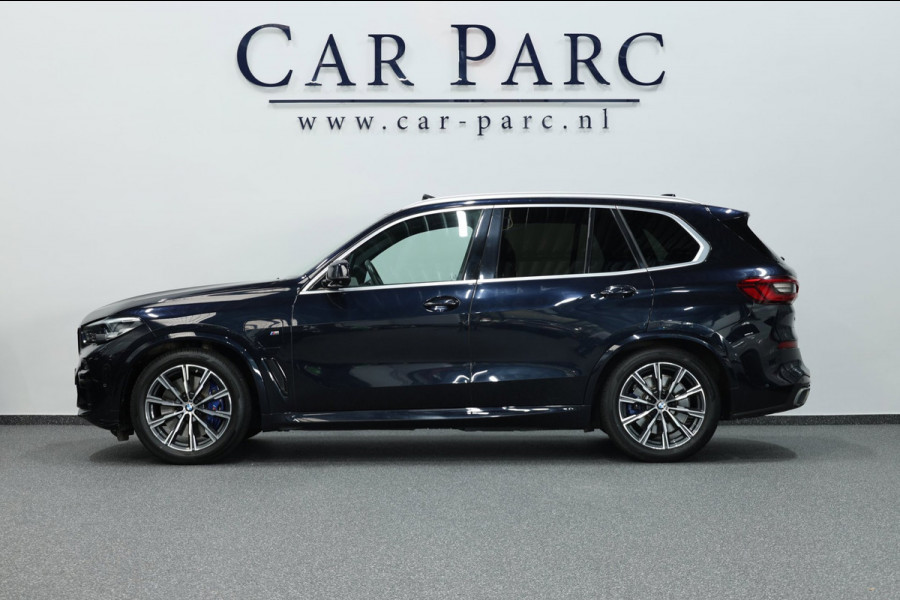 BMW X5 XDrive45e M-sport LED/VIRTUAL/SFEER/LUCHT/PANO/LEER+S.VERWARMING+MEMORY/20" LMV/360 CAM/ACC/ECC/12 MND GARANTIE!