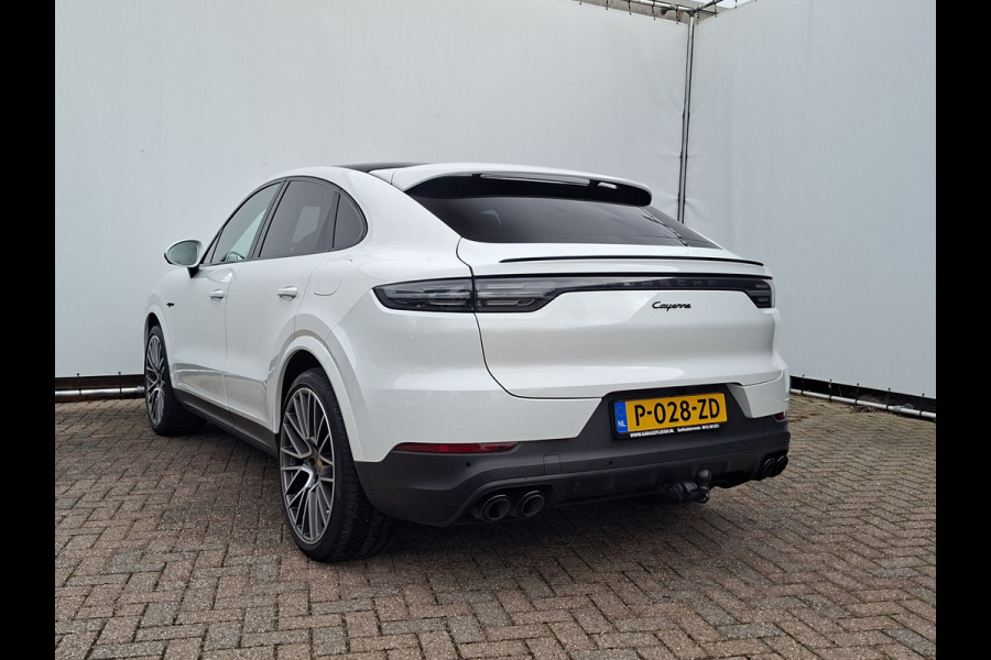 Porsche Cayenne Coupé 3.0 E-Hybrid Pano Trekhaak(3500) 360° Adapt.Cruise Memory Leder