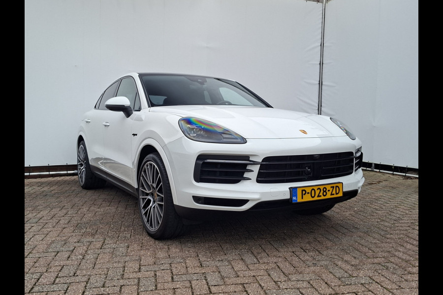 Porsche Cayenne Coupé 3.0 E-Hybrid Pano Trekhaak(3500) 360° Adapt.Cruise Memory Leder