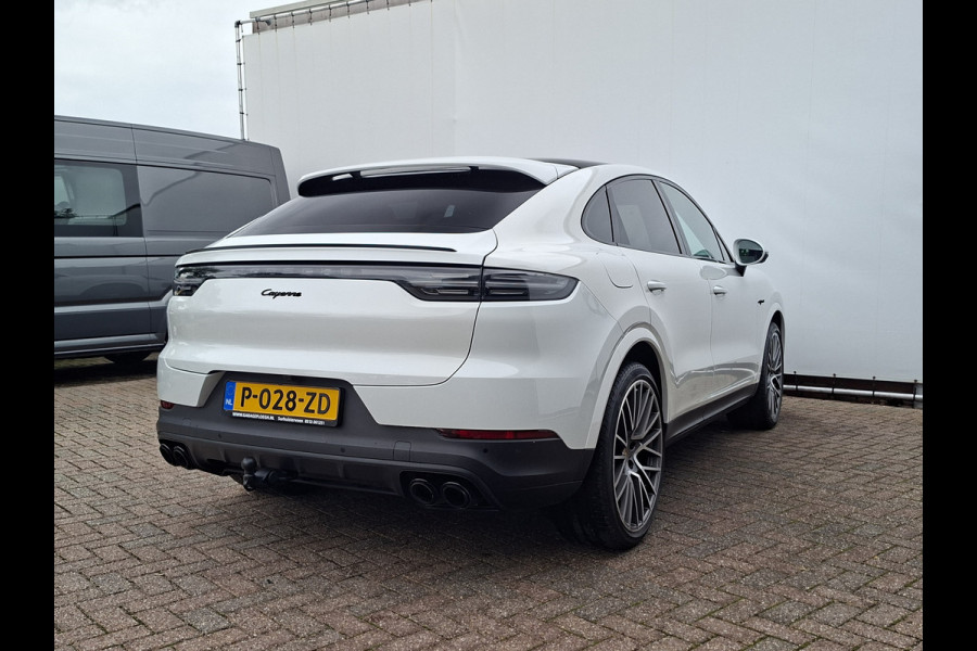 Porsche Cayenne Coupé 3.0 E-Hybrid Pano Trekhaak(3500) 360° Adapt.Cruise Memory Leder