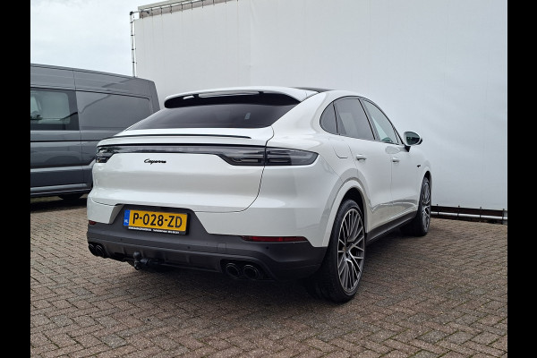 Porsche Cayenne Coupé 3.0 E-Hybrid Pano Trekhaak(3500) 360° Adapt.Cruise Memory Leder