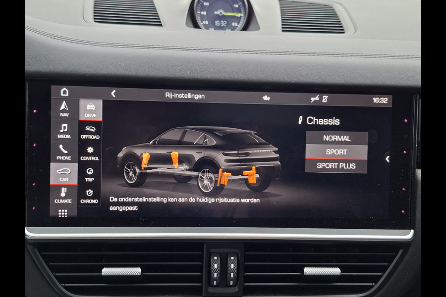 Porsche Cayenne Coupé 3.0 E-Hybrid Pano Trekhaak(3500) 360° Adapt.Cruise Memory Leder
