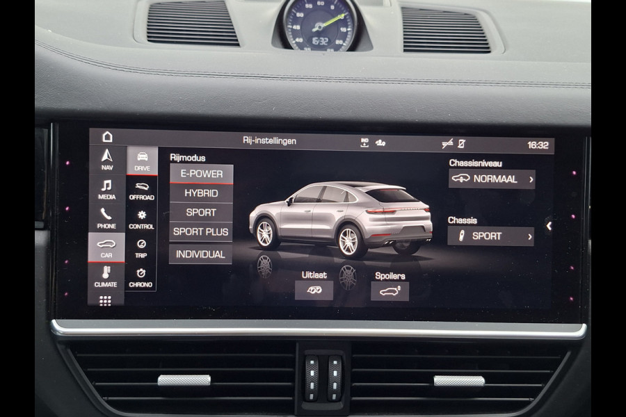 Porsche Cayenne Coupé 3.0 E-Hybrid Pano Trekhaak(3500) 360° Adapt.Cruise Memory Leder