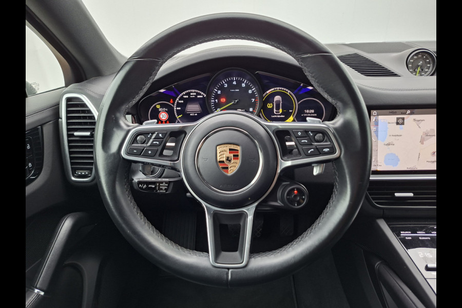 Porsche Cayenne Coupé 3.0 E-Hybrid Pano Trekhaak(3500) 360° Adapt.Cruise Memory Leder