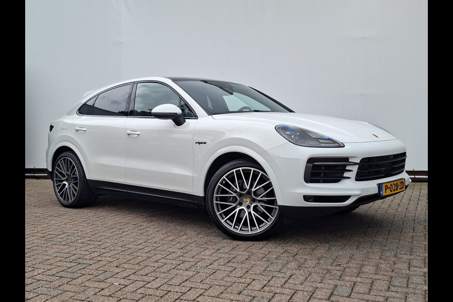 Porsche Cayenne Coupé 3.0 E-Hybrid Pano Trekhaak(3500) 360° Adapt.Cruise Memory Leder