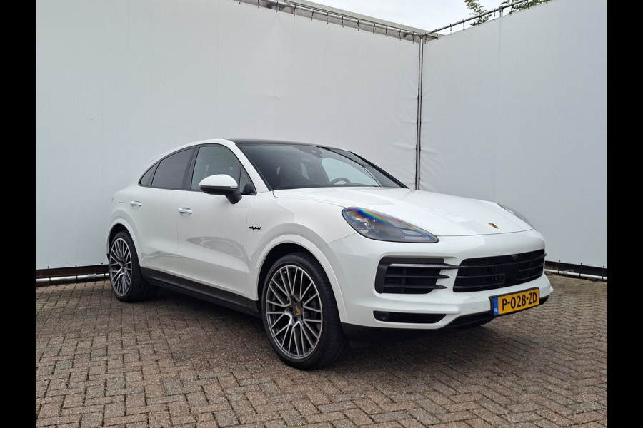 Porsche Cayenne Coupé 3.0 E-Hybrid Pano Trekhaak(3500) 360° Adapt.Cruise Memory Leder