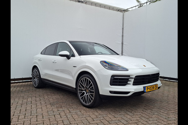 Porsche Cayenne Coupé 3.0 E-Hybrid Pano Trekhaak(3500) 360° Adapt.Cruise Memory Leder