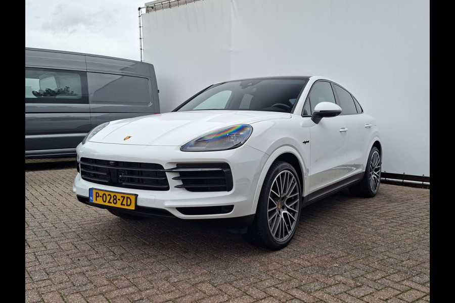Porsche Cayenne Coupé 3.0 E-Hybrid Pano Trekhaak(3500) 360° Adapt.Cruise Memory Leder