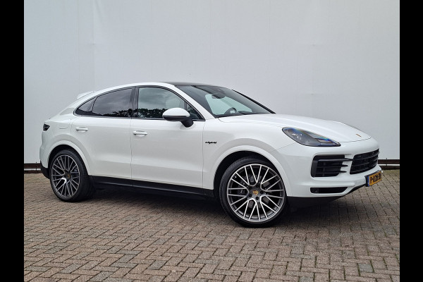 Porsche Cayenne Coupé 3.0 E-Hybrid Pano Trekhaak(3500) 360° Adapt.Cruise Memory Leder