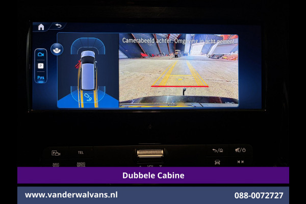 Mercedes-Benz Vito 116 CDI 164pk 9G-Tronic Automaat L3H1 Dubbele Cabine Euro6 Airco | 6-Zits | 2x zijdeur | Camera Adaptieve Cruisecontrol, LM Velgen, Stoelverwarming, Leder, 2500kg Trekhaak, Parkeersensoren