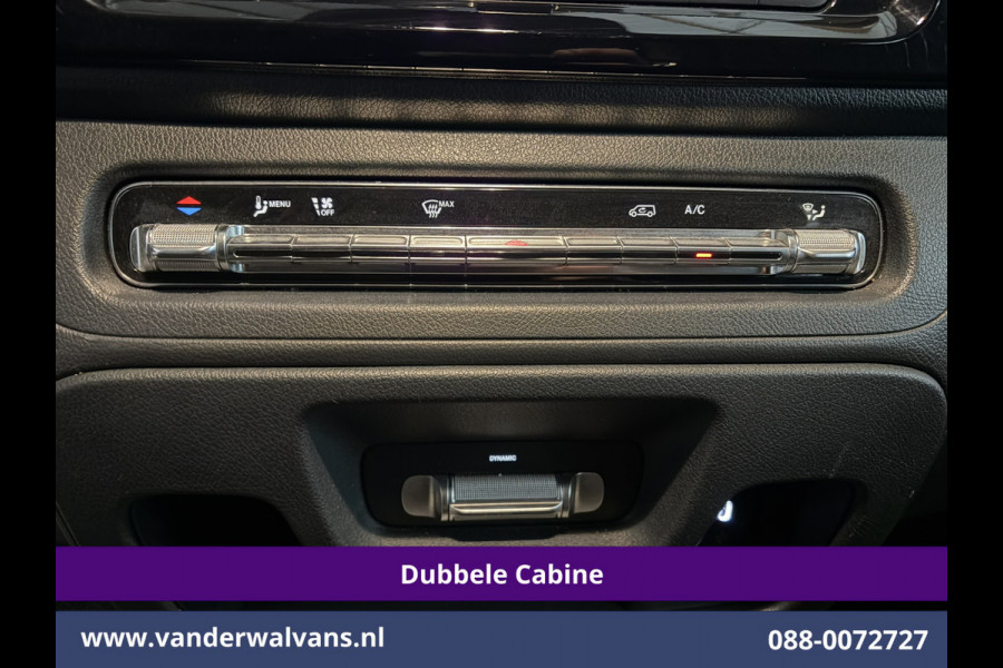 Mercedes-Benz Vito 116 CDI 164pk 9G-Tronic Automaat L3H1 Dubbele Cabine Euro6 Airco | 6-Zits | 2x zijdeur | Camera Adaptieve Cruisecontrol, LM Velgen, Stoelverwarming, Leder, 2500kg Trekhaak, Parkeersensoren